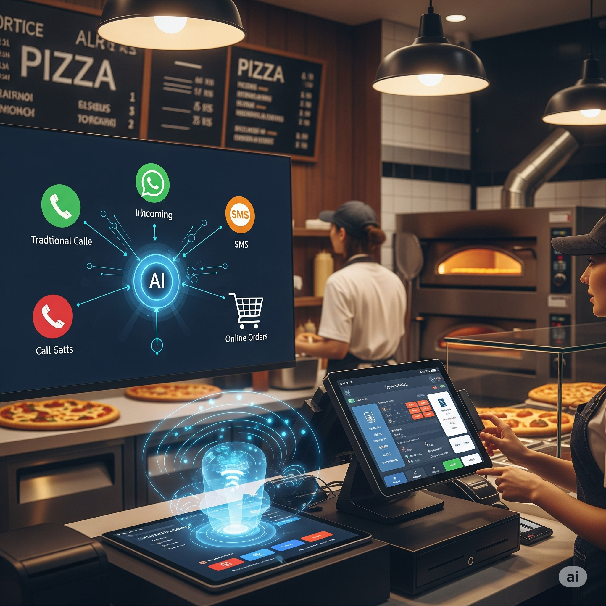 Pizza Shops & Restaurants